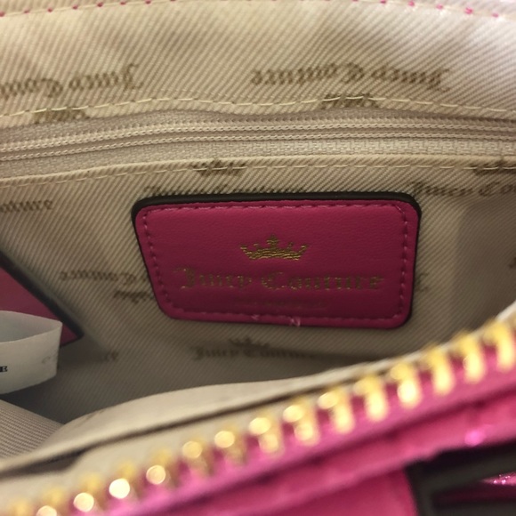 🎀 NWT Juicy Couture Sweet Dreams Bow Wristlet - Picture 7 of 8